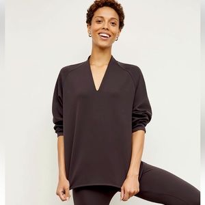 MM Lafleur The Shawn Light Scuba Top in Haze